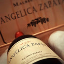 Combo Angelica Zapata Malbec Alta - 4 UND + Caixa de Madeira